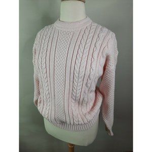 S3C Vintage chunky knit Sweater Women's XL Pink